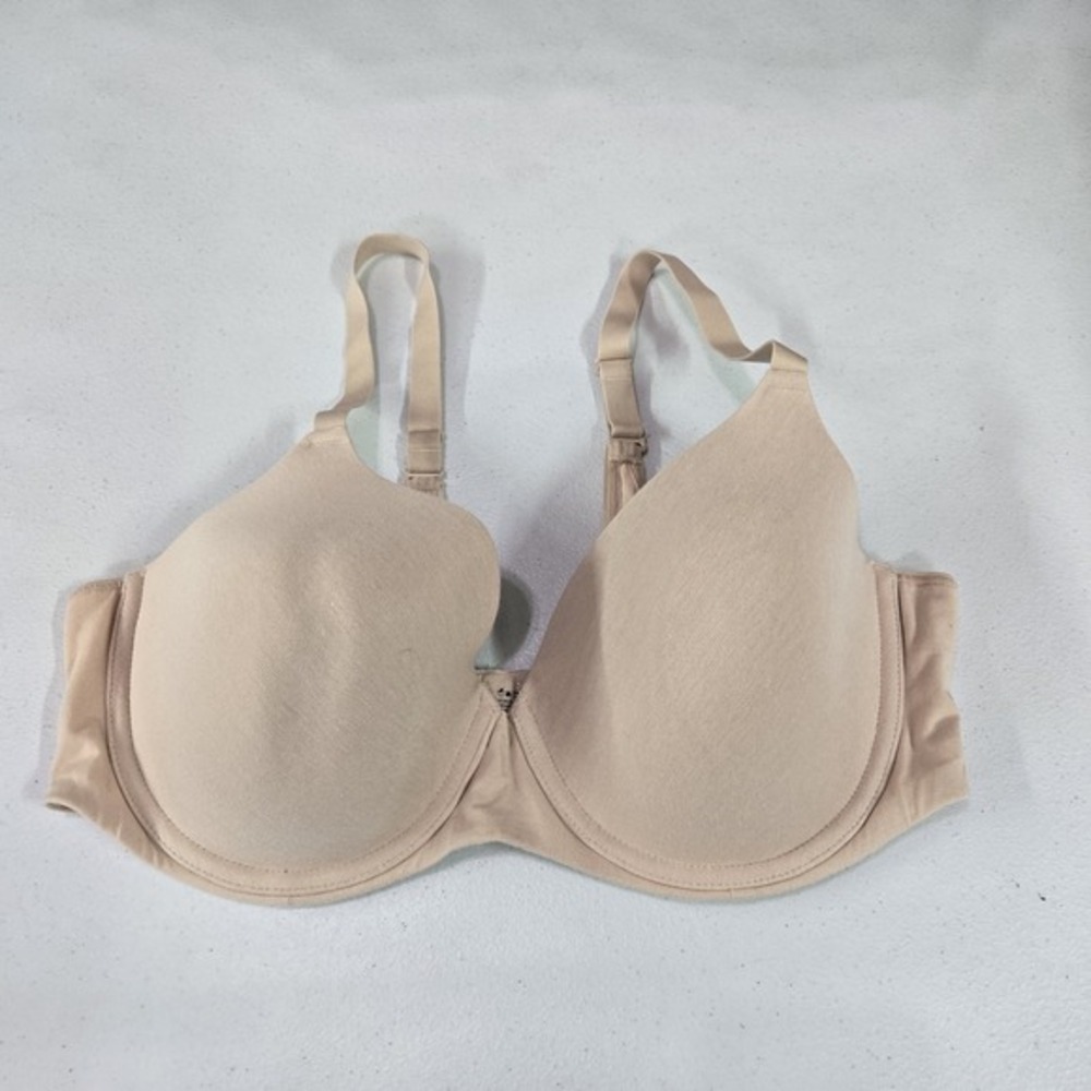 Bali Women Bra 40D‎ Beige T Shirt Underwired Strap Adjustable